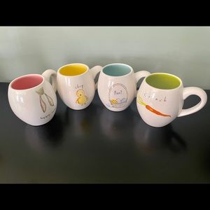 Rae Dunn Easter Mug Set of 4